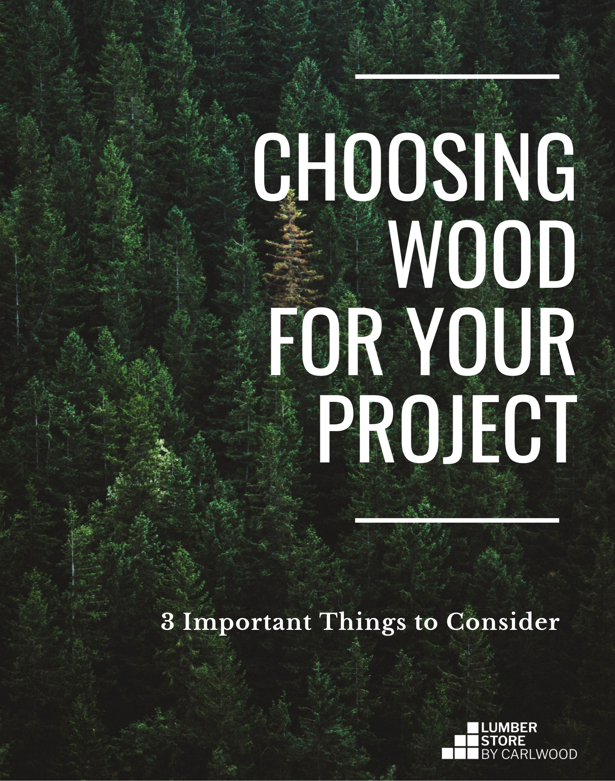 Choosing Wood For Your Project