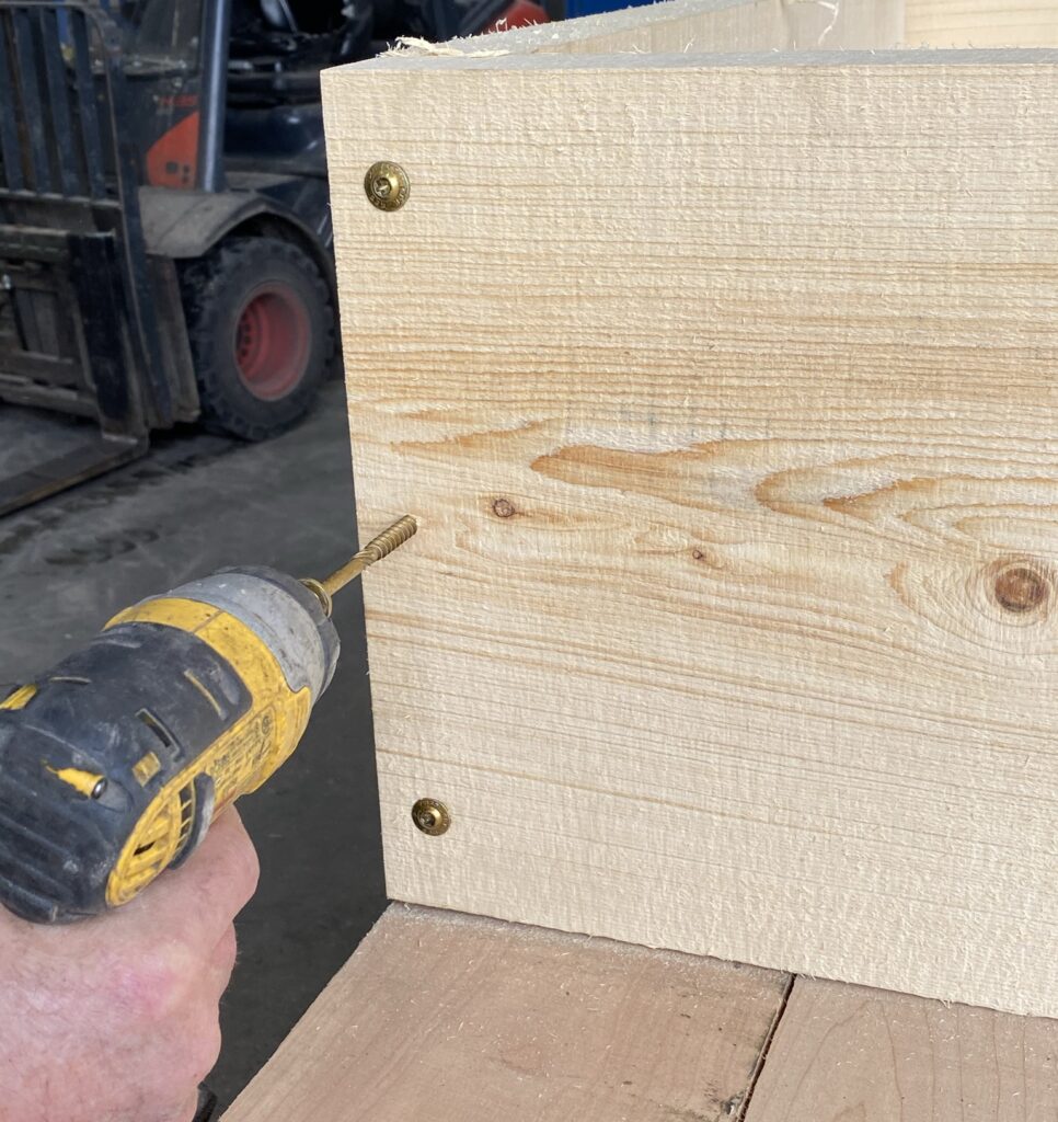 Yellow Cedar DIY 3' x 3' Raised Garden Bed Kit - 2 PACK - Image 2