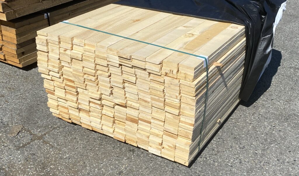 1" x 4" - 6' Yellow Cedar Kiln Dried